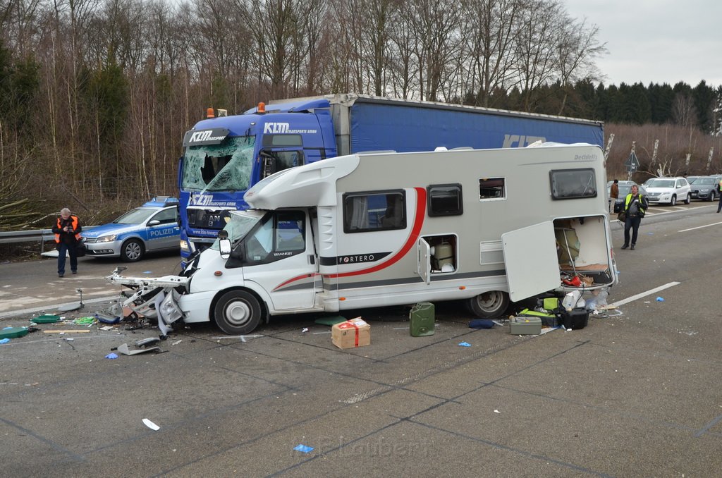 Schwerer VU A 1 Rich Saarbruecken kurz vor AK Leverkusen P045.JPG - Miklos Laubert